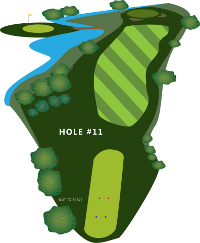Hole 11 Illustration