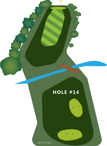 Hole 14 Illustration